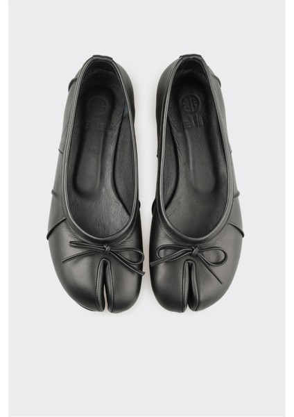 Siyah Deri Kadın Günlük Ayakkabı fırsatları