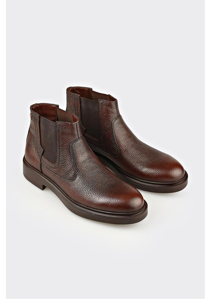 Kahve Deri Erkek Günlük Bot fiyatları