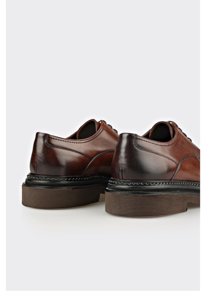 Kahve Deri Erkek Günlük Ayakkabı indirimleri