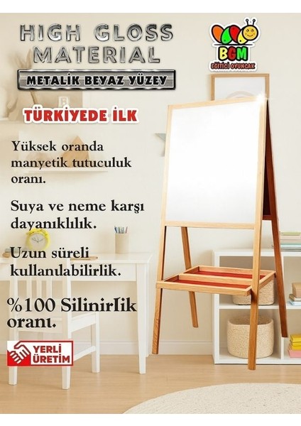 Neşeli Kalem Tahtası – Yaz Sil Oyna Öğren-Neşeli Yazı Tahtası – Çift Taraflı- Manyetik Eğlence modelleri