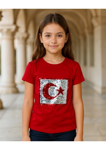 Pullu Çift Kullanımlı Çocuk T-Shirt fiyatları