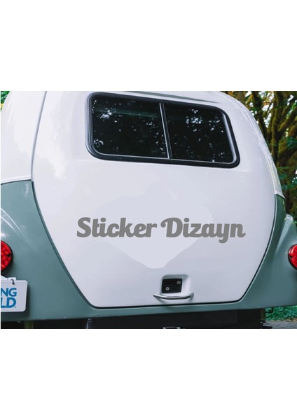 Kişiye Özel Yazı - 2 Adet Isim Soyisim Yazı - Araba - Oto - Araç -Motosiklet - Karavan Sticker Etiket 00096 modelleri
