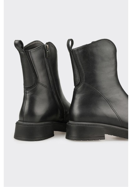 Siyah Deri Kadın Günlük Bot fırsatları