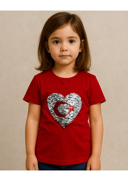 Pullu Çift Kullanımlı Çocuk T-Shirt fiyatları