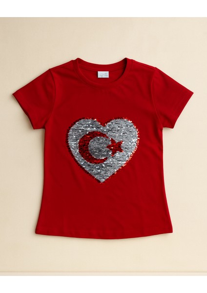 Pullu Çift Kullanımlı Çocuk T-Shirt fırsatları