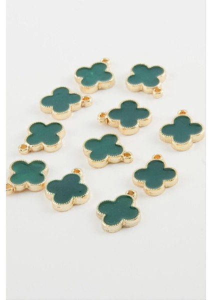 shop Çiçek Kolye Ucu Aparatı 1 Adet-Yeşil