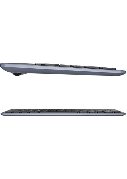 Lenovo Lecoo BK100 Bluetooth V3.0 Çoklu Cihaz Uyumlu Şarj Edilebilir Kablosuz Gri Türkçe Q Klavye modelleri