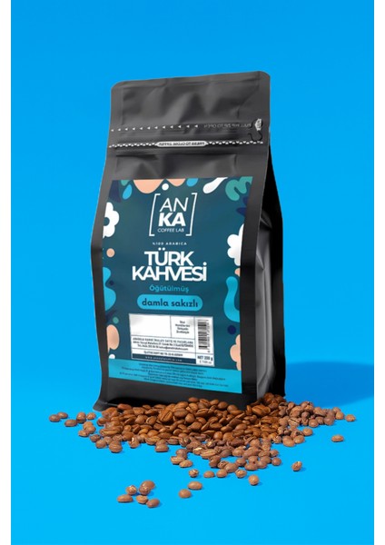 Damla Sakızlı Türk Kahvesi 200G – %100 Arabica, Yumuşak Içim, Aromatik Lezzet