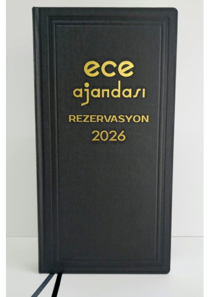 Ece 2026 17X33 Rezervasyon Ajandası Avrasya