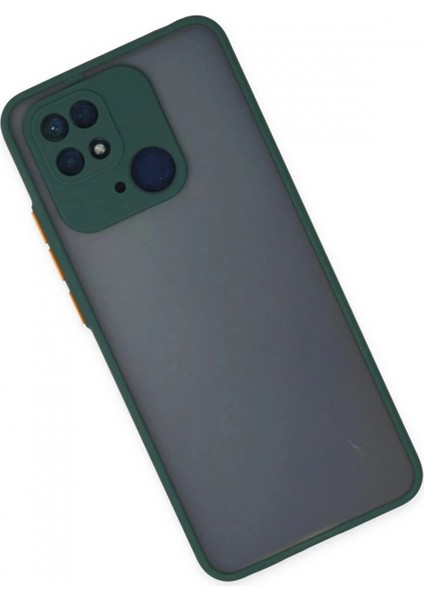 Xiaomi Redmi 10C Kılıf Montreal Silikon Kapak - Yeşil fiyatları