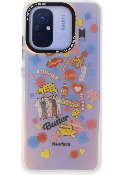 Xiaomi Redmi 12C Kılıf Estoril Desenli Kapak - Estoril - 16