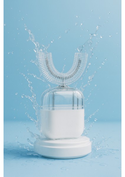 Şarjlı Titreşimli 360° U Diş Fırçası