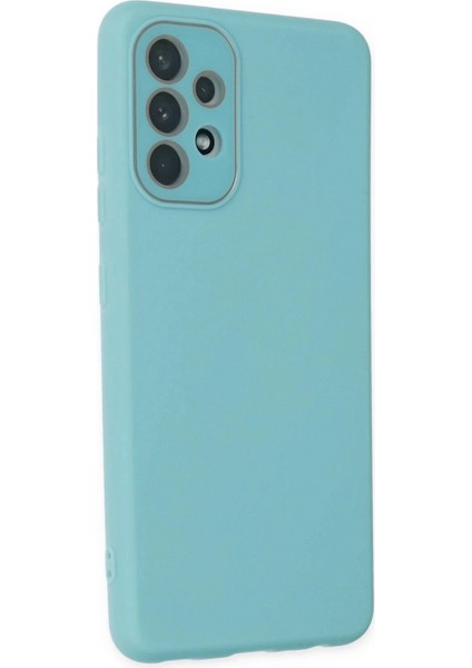 Samsung Galaxy A53 5g Kılıf Lansman Glass Kapak - Turkuaz fiyatları