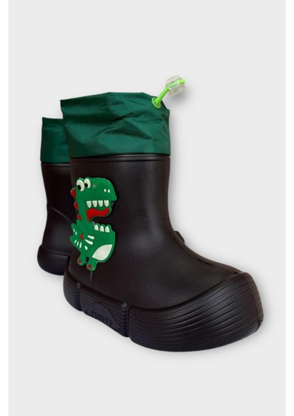 Çocuk Kışlık Su Geçirmez Yağmur Botu Siyah fiyatları