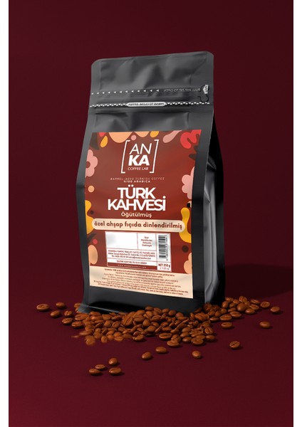 Özel Ahşap Fıçıda Dinlendirilmiş Nitelikli Türk Kahvesi 250G
