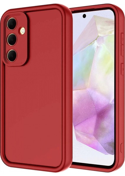 Samsung Galaxy A17 5g Viera Silikon - Kırmızı