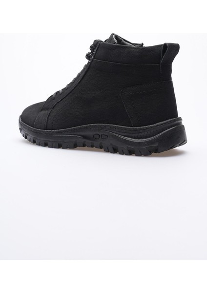 Erkek Hakiki Nubuk Deri Bot Fermuarlı Siyah Taymor fırsatları