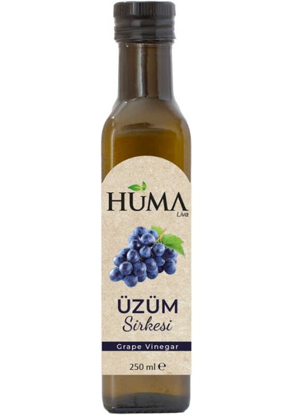 Huma Doğal Üzüm Sirkesi 250 ml