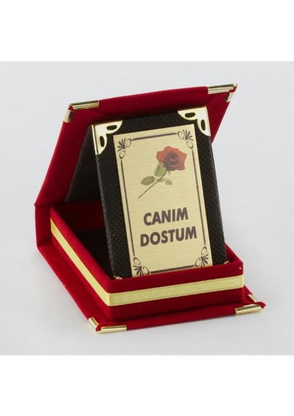 shop Canım Dostum Plaketi-Kırmızı