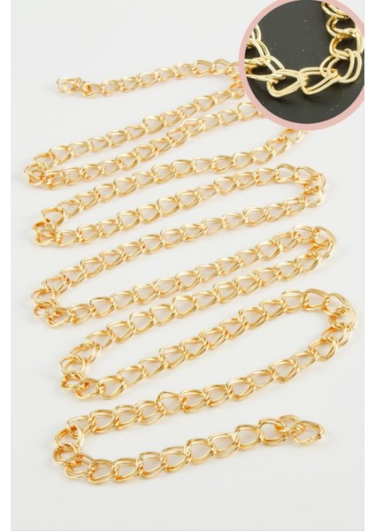 shop 7 mm Çift Zincirli 1 Metre-Sarı fiyatları