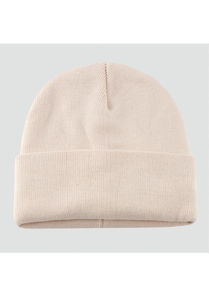 shop Çift Kat 1 Nci Kalite Renkli Bere Bere Eldiven -Açık Pembe