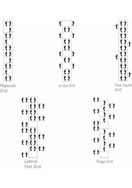 6 Metre Antrenman Merdiveni 13 Çubuklu Ayarlanabilir Dayanıklı Esnek Idman Merdiveni Futbol Için Eğitim Merdiveni modelleri