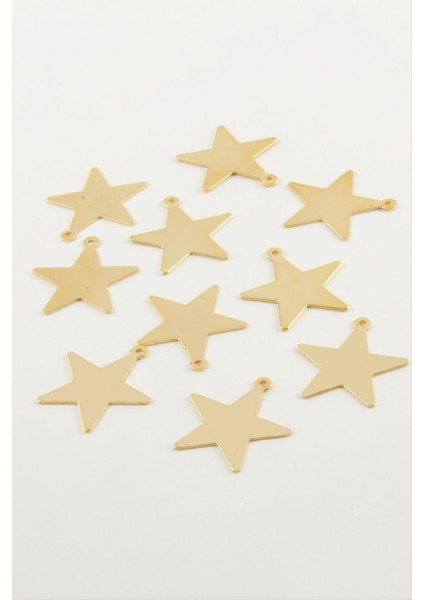 shop Yıldız Kolye Ucu Aparatı 1 Adet-Sarı