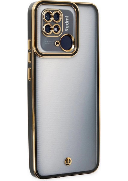 Xiaomi Redmi 10C Kılıf Liva Lens Silikon - Siyah