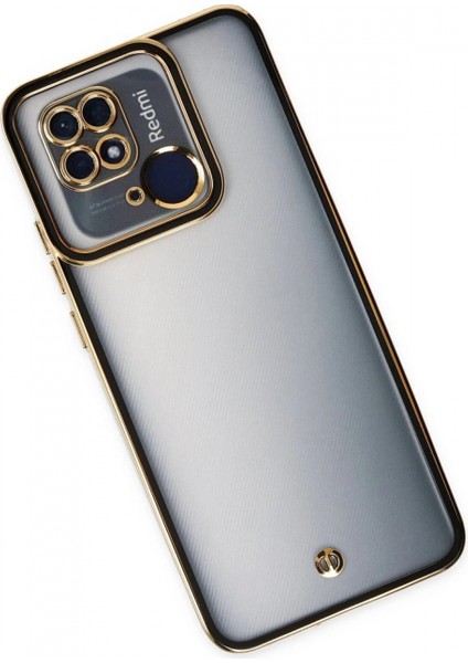 Xiaomi Redmi 10C Kılıf Liva Lens Silikon - Siyah modelleri