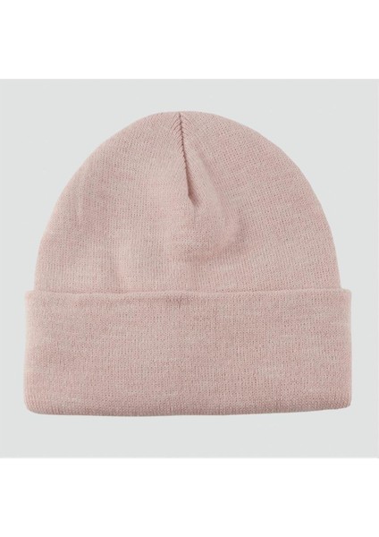 shop Çift Kat 1 Nci Kalite Renkli Bere Bere Eldiven -Toz Pembe