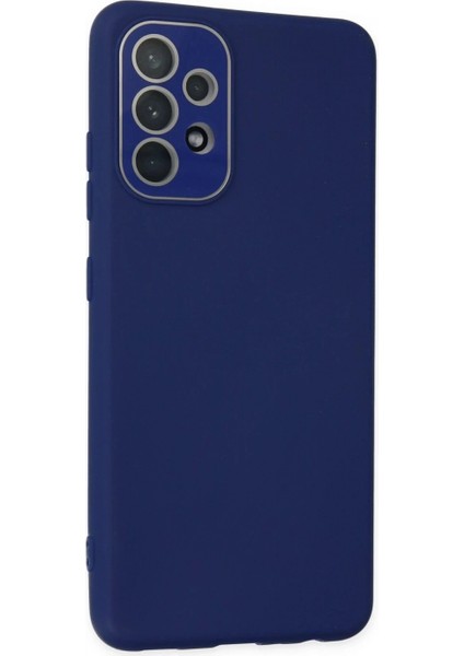 Samsung Galaxy A33 5g Kılıf Lansman Glass Kapak - Sky Blue fiyatları