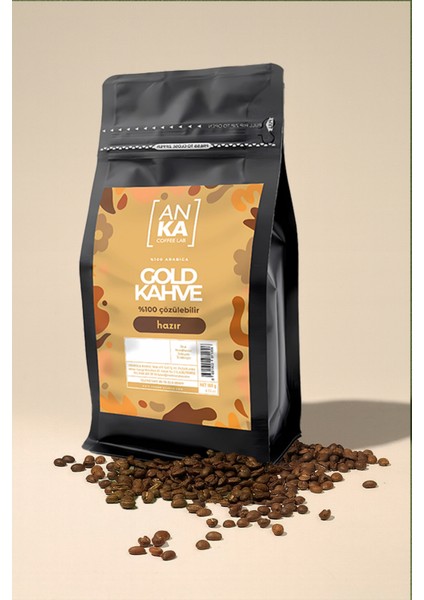 Çözülebilir Hazır Gold Instant Kahve 180G