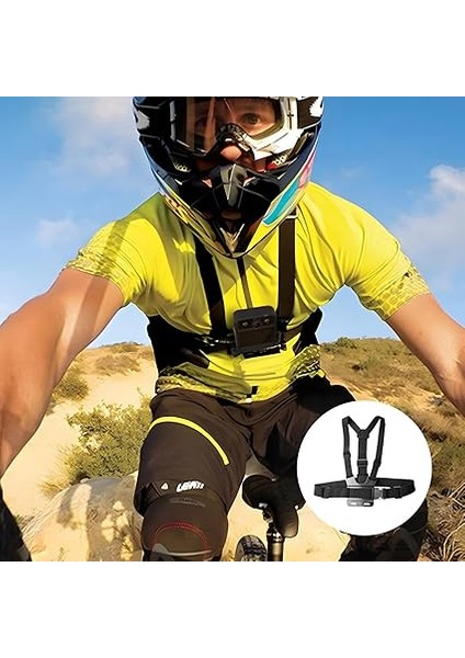 1/4 Vida Uyumlu Göğüs Bağlantı Askısı Aksiyon Kamerası Sabitleyici modelleri