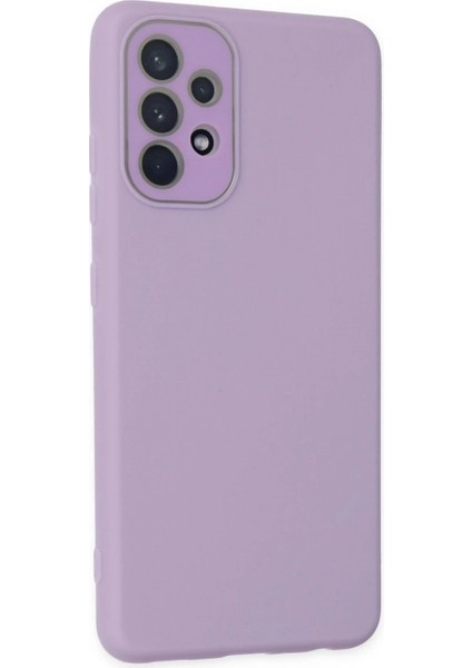 Samsung Galaxy A53 5g Kılıf Lansman Glass Kapak - Lila fiyatları