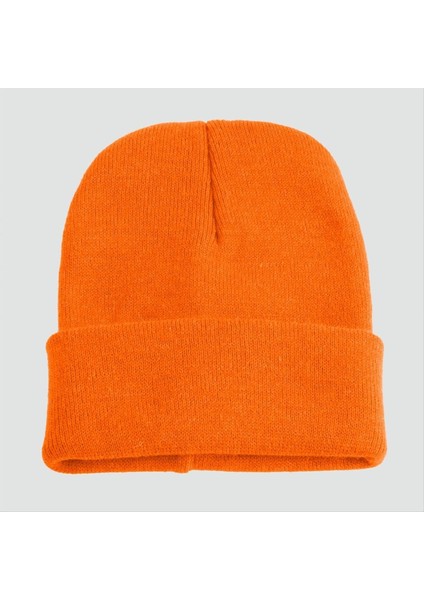 shop Çift Kat 1 Nci Kalite Renkli Bere Bere Eldiven -Kiremit