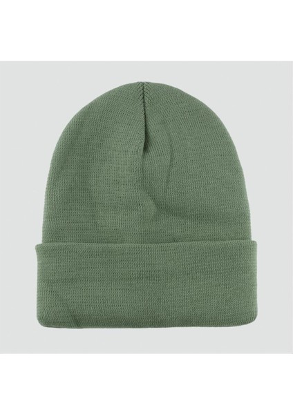 shop Çift Kat 1 Nci Kalite Renkli Bere Bere Eldiven -Yeşil-2