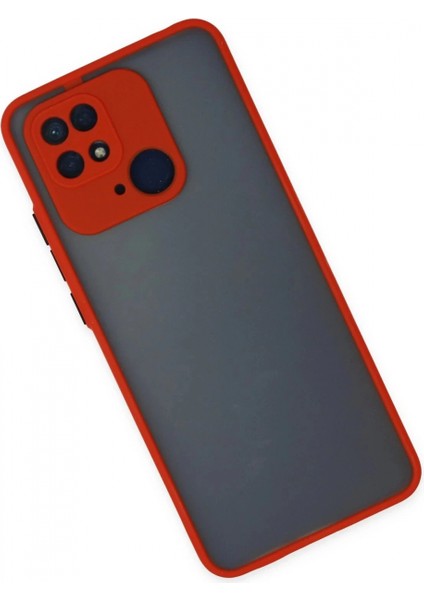 Xiaomi Redmi 10C Kılıf Montreal Silikon Kapak - Kırmızı fiyatları
