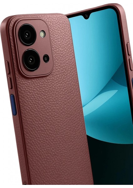 Xiaomi Redmi 15C 4g Thermax Silikon Kılıf - Bordo modelleri