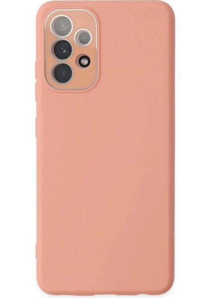 Samsung Galaxy A33 5g Kılıf Lansman Glass Kapak - Pembe
