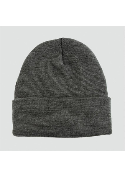 shop Çift Kat 1 Nci Kalite Renkli Bere Bere Eldiven -Gri