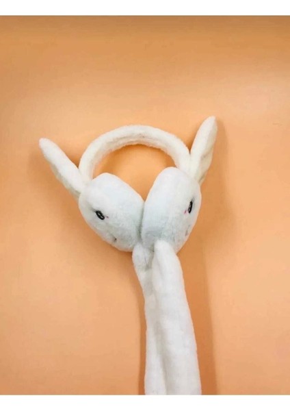 Hareketli Tavşan Kulaklı Peluş Kulaklık fiyatları