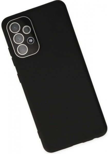 Samsung Galaxy A53 5g Kılıf Lansman Glass Kapak - Siyah modelleri