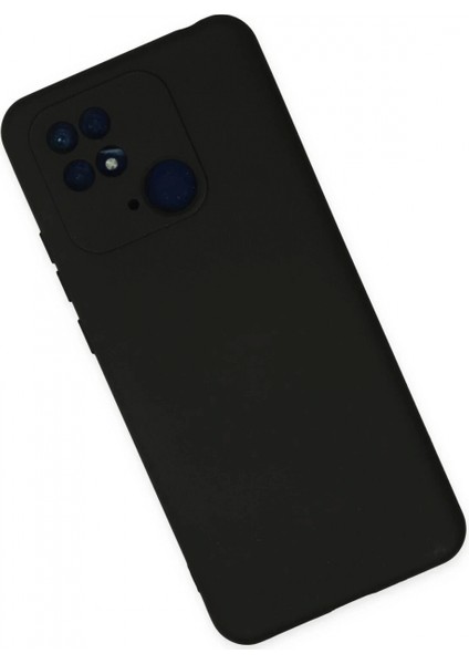 Xiaomi Redmi 10C Kılıf Nano Içi Kadife Silikon - Siyah fiyatları