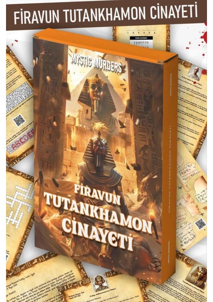 shop Firavun Tutankhamon Cinayeti-Sarı