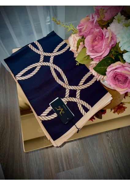 19V69 ITALIA Zincir Desen Modal Şal fiyatları