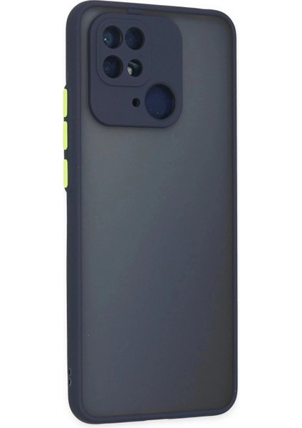 Xiaomi Redmi 10C Kılıf Montreal Silikon Kapak - Lacivert modelleri