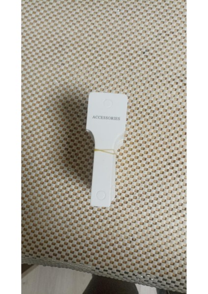 shop Anahtarlık Kartı 200 Adet-Beyaz