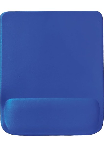 - Dörtgen Bilek Destekli Mouse Pad | Konfor, Kaymaz Taban, Ergonomik, Yumuşak, Ev,ofis (Mavi)