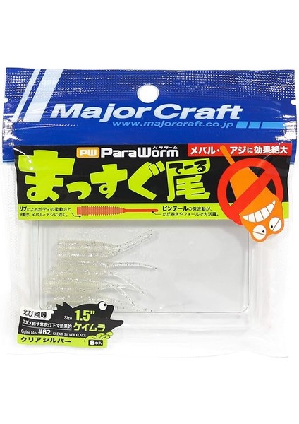 Craft Paraworm Pw-Stıck 1.5" #062 Keimura Clear Silver