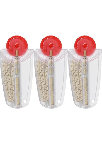 3 Paket Çakmak Fitili Çakmaktaşı ve Pamuk Malzeme, Gazyağı Benzinli Çakmak Aksesuarları Pamuk Fitil Yedek Fitil Çakmak Çakmaktaşı Yağ Ateş Çakmak Için